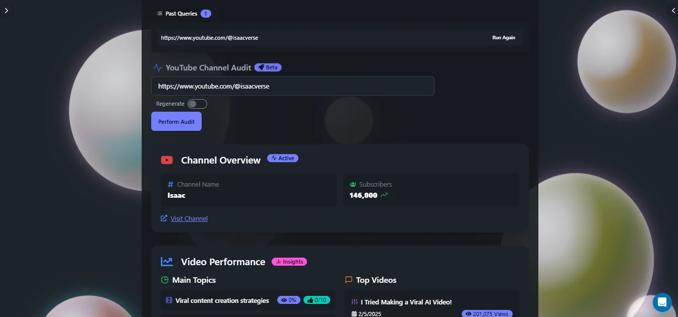 AI YouTube Strategy